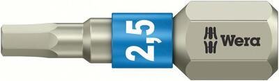 WERA Bit 1/4" imbus 2,5 x 25mm 3840/1 TS Wera