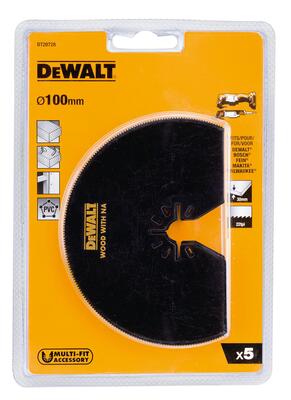 DeWALT DT20728 Bimetalové segmentové píly, 100 mm, 5 ks