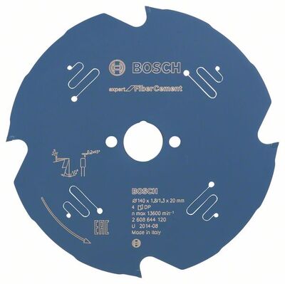 BOSCH 2608644120 - Pílový kotúc Expert for Fiber Cement 140 x 20 x 1,8 mm, 4