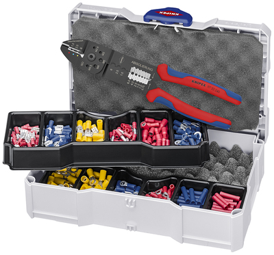 KNIPEX 97 90 26 Lisovací sortiment pre káblové konektory 265 mm