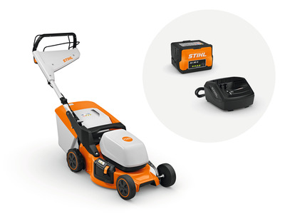 STIHL RMA 248.3 T Akkumulátoros fűnyíró, AK 30 S és AL 101 WA210111435 szett