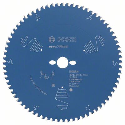 BOSCH 2608644081 - Pílový kotúc Expert for Wood 315 x 30 x 2,4 mm, 72