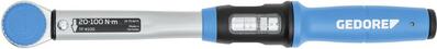GEDORE Kľúč momentový 1/2" 10-100 Nm TORCOFIX K Gedore