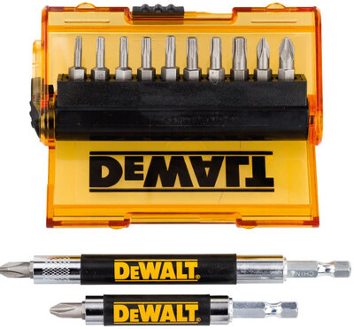 DeWALT FELHASZNÁLÓ KÉSZLET MÁGNESES TARTÓVAL 14 WORKSHOP DT71570