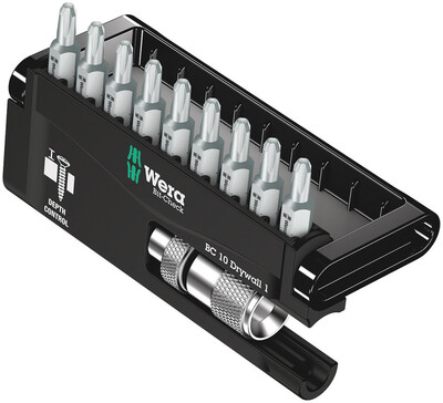 WERA Bit-Check 10 Drywall 1, 10-dielny
