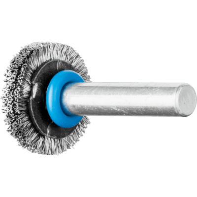PFERD TOOLS Kolesové kefy s nasadeným hriadeľom RBU 2004/6 INOX 0,20