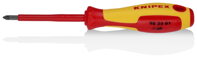 KNIPEX 98 25 01 Skrutkovač pre skrutky s krížovou drážkou Pozidriv® izolovaná multi-komponentná ruko