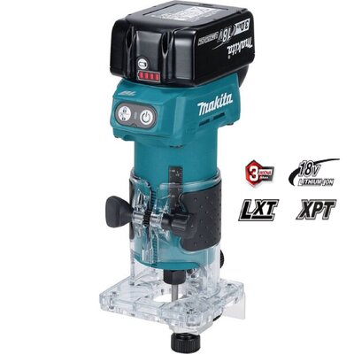 MAKITA DRT52Z 18V aku fréza - s aku a nabíjačkou