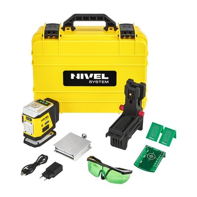 NIVEL SYSTEM Krížový laser 2×360° so zeleným lúčom CL2G