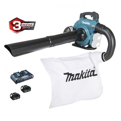 MAKITA DUB363PT2V - akumulátorové dúchadlo / vysávač