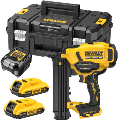 DeWALT Dokončovacia aku klincovačka 15–50 mm, 2x2,0Ah aku v Tstaku DCN210SD2