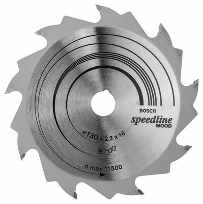 BOSCH 2608640774 - Pílový kotúc Speedline Wood 130 x 16 x 2,2 mm, 9