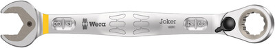 WERA 6001 Ráčnový očkoplochý kľúč, prepínateľná ráčnová mechanika, palcový, 3/4" x 246 mm