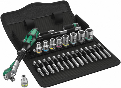 WERA Sada gola 1/4" 28 diel Zyklop Speed 8100 SA 6 Wera