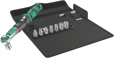 WERA Safe-Torque A 1 Imperial Set 1, štvorec 1/4", 2-12 Nm, 10 dielny