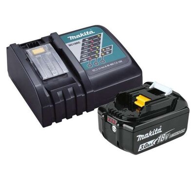 MAKITA DC18RC+BL1830B - Sada nabíjačka + akumulátor 18V 3Ah - 191A24-4