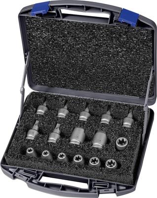 Sada hlavíc 1/2" 16 diel torx ASW
