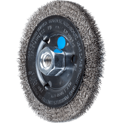 PFERD TOOLS Kolesové kefy POS RBU 12512/M14 INOX 0,30