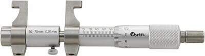 FORTIS Mikrometer dutinový 50-75/0,01mm DIN863 čeľuste Fortis