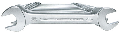 GEDORE 6-100 Sada obojstranných plochých kľúčov, 10-dielna 6-32 mm