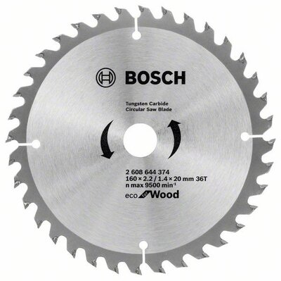 BOSCH 2608644374 - Pilový kotúč ECO OP WO 160x2.2/1.4x20 36T