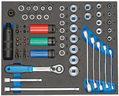 GEDORE Asortiment náradia TS CT2-D30 v module kontrolných nástrojov 2/4