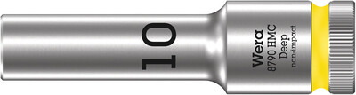 WERA 8790 HMC Deep Nástrojná hlavica, upínacia časť 1/2", 10 x 83 mm