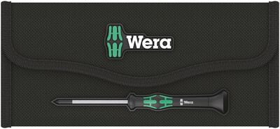 WERA 9454 Skládací taška pre až 12-dielne sady Kraftform Micro, prázdna, 235 x 115 mm