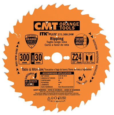CMT Ultra tenký kotúč univerzálny - D305x2,6 d30 Z48 HW