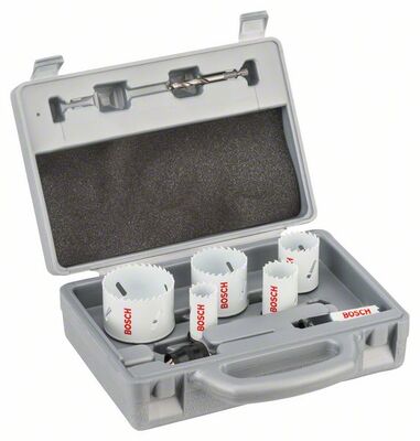 BOSCH 9-dielna súprava dierových píl pre vodoinštalatérov 20; 25; 32; 38; 51; 64 mm