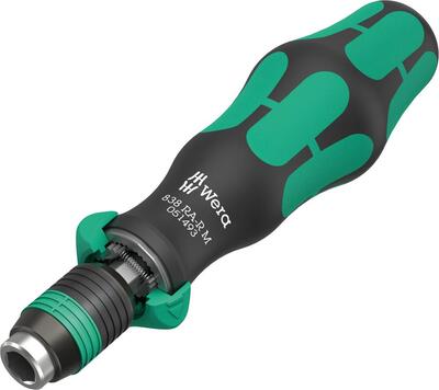 WERA Bitový držiak s račňou s rádiovým a rýchloupínacím držiakom Wera
