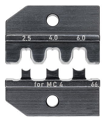 KNIPEX 97 49 66 Lisovacie čeluste pre konektory pre solárne káble MC4® (Multi-Contact) &amp; MC4® EV02 2
