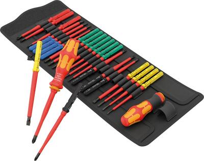 WERA Sada výmenných čepelí Kraftform Kompakt VDE 26-dielna VDE Big Pack Wera