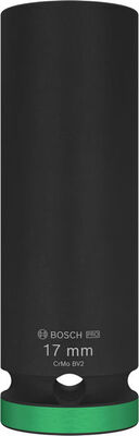 BOSCH Nástrčný kľúč PRO Impact Socket, 1/2", 17 mm, hlboký - 2608003049