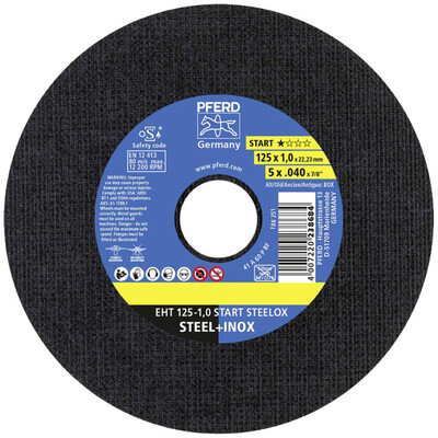 PFERD Kotúč reznýy 125x1,0x22,23mm START STEELOX Pferd
