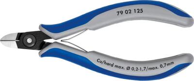 KNIPEX Fogó oldal 125mm elektronikához / 7902125 Knipex