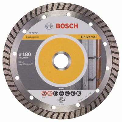 BOSCH Diamantový rezací kotúc Standard for Universal Turbo 180 x 22,23 x 2,5 x 10 mm