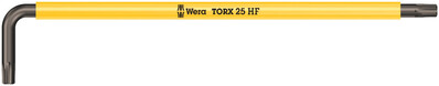 WERA 967 SXL HF Zástrčný kľúč TORX® Multicolour s pridržiavacou funkciou, dlhý, TX 25 x 154 mm