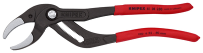 KNIPEX 81 01 250 SB Kliešte na sifóny a konektory s protišmykovým plastovým povrchom čierne atrament