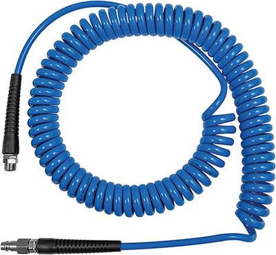 Hadica špirálová pneu 8mm G3/8 10 M PU modrá RIEGLER