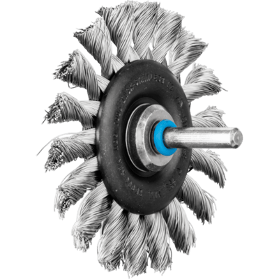 PFERD TOOLS Kolesové kefy s nasadeným hriadeľom POS RBG 7006/6 INOX 0,35
