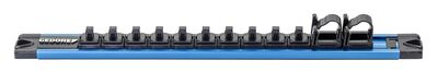 GEDORE SL 6620 Lišta zásuviek BIT + 1/4", magnetická, prázdna 24 Zásuviek