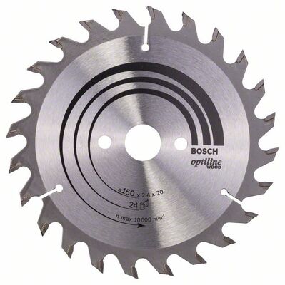 BOSCH 2608640592 - Pílový kotúc Optiline Wood 150 x 20/16 x 2,4 mm, 24