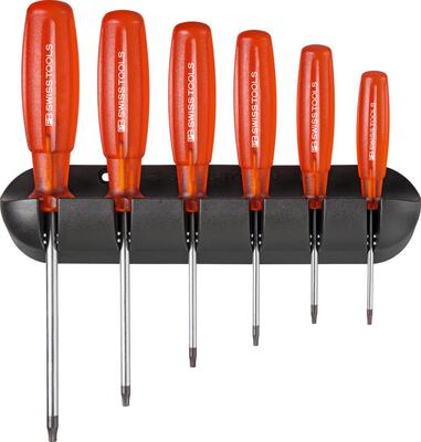 PB SWISS TOOLS Sada skrutkovačov torx 6 diel T8 - T25 Multicraft PB 6440 PB Swiss Tools