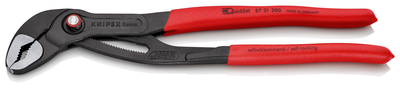 KNIPEX 87 21 300 SB Cobra® QuickSet Hightech kliešte na vodné čerpadlá s protišmykovým plastovým pov