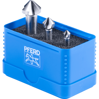 PFERD TOOLS Nástroje na vŕtanie a ponáranie SADA UGT HSS DIN335 C90° 3