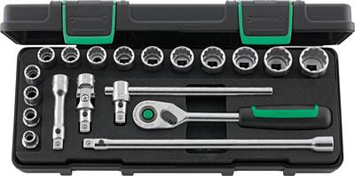 STAHLWILLE Sada gola 3/8" 19 diel-12 hran typ 45/14/5iQR Stahlwille