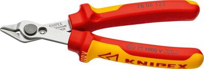KNIPEX Kliešte štikacie bočné 125mm inox VDE Electronic SuperKnips / 7806125 Knipex
