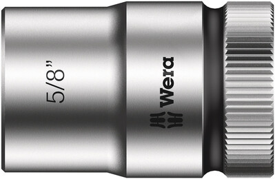 WERA 8790 HMC Nástrčná hlavice Zyklop, upínací časť 1/2", 5/8" x 37 mm