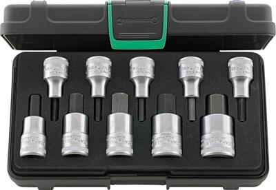 STAHLWILLE Sada hlavíc 1/2" 10 diel imbus 54/10 KN Stahlwille